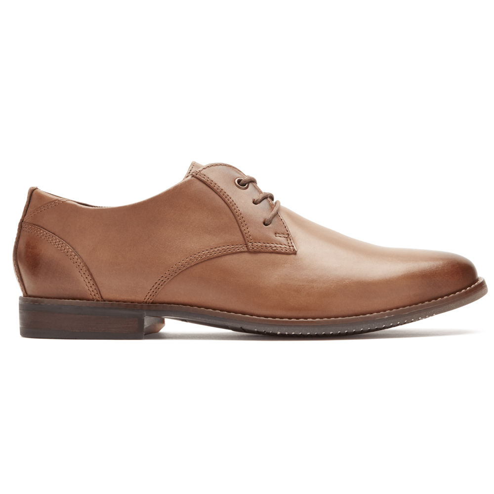 Sapatos Lace Ups Rockport Homem Marrom - Style Purpose Blucher - 82756YNIP